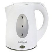 PRECISION TRADING CORP Precision Trading PTK5156 Stainless Steel Electric Tea Kettle; Black & Silver PTK5156
